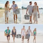 Maelstrom Soft Sided Cooler Bag, 30/40 Can Collapsible Insulated Ice Chest, Large Leakproof Portable Storage for Camping, Travel, Kayaking & Beach - Image 6