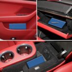 TOURSUIT Car Registration and Insurance Card Holder, Vehicle License Document Glove Box Compartment Organizer, Essential Car Wallet Case for Driver Auto Owners (Carbon Blue) - Image 7