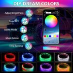 Underglow LED Lights for Cars 180 LEDs RGBI Neon Accent Strip Lights with 16 Million Colors DIY & Music Mode Underbody Exterior Lights Kit for RV SUV Truck Boat 12V - Image 3