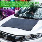 CADONO Large Microfiber Car Drying Towel, Ultra Absorbent Microfiber Cleaning Cloth for Cars, Bath Towels, No Streaks, Scratches, or Water Spots Double-Twist Pile Design(36"x 24") - Image 4