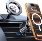 Kaistyle for Magsafe Car Mount【20 Strong Magnets】Magnetic Phone Holder for Car Phone Holder Mount Dash Mounted Holders Cell Phone Holders for Your Car Accessories for Women Men for iPhone 17 16 15 14