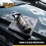 Real Ceramic Coating for Cars Polish (16 Fl Oz), Unmatched Shine Car Wax Coating Spray, No Pungent Smell, Quick Detailer Spray Wax, Lasts 50+ Washes Car Paint Sealant, Truck Accessories - Image 5