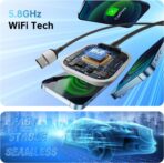 Wireless CarPlay Adapter for Apple CarPlay, Easy to Upgrade Wired CarPlay to Wireless, Instant Connectivity, Super Mini Car Play Dongle for iPhone Fit for Cars with Built-in CarPlay (Black) - Image 8