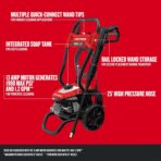 CRAFTSMAN Electric Pressure Washer, Cold Water, 1900 -PSI, 1.2-GPM, Corded (CMEPW1900) - Image 2