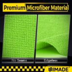 Microfiber Cleaning Cloth, 24 Pack Reusable Microfiber Towels for Cars Lint Free Cleaning Shop Towel Rags for Home Kitchen Automotive Bar Mechanic Restaurant Garage, 11"x 12", Multicolor - Image 2