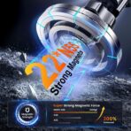 for MagSafe Car Mount Magnetic Phone Holder for Car [2026 Upgraded 22X Magnets & Double-Hooks] Phone Holders for Your Car Stand for Dashboard Vent GPS for iPhone 17/16/15/14/13 Android etc - Image 4