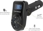 Scosche BTFM3 BTFREQ Universal Bluetooth Hands-Free Car Kit with Digital FM Transmitter and 10-Watt USB Car Charger - Black XL - Image 2