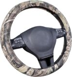Mossy Oak Full Camo Steering Wheel Cover - Made from Premium Cotton Twill, Universal Fit for 14 1/2 to 15 inches - Official Licensed Product - Image 2