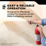 Kidde Commercial-Grade Fire Extinguisher for Office, Schools, Rechargeable, 2A10BC - Image 11