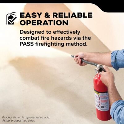 Kidde Commercial-Grade Fire Extinguisher for Office, Schools, Rechargeable, 2A10BC - Image 11