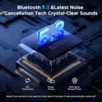 Acer Gadget Bluetooth Receiver for Car/Home/Wired Headphones, 3.5mm AUX, Drive & Listen Wirelessly, 16H Battery, Noise Cancellation, Auto Connect & Dual Pairing - Black - Image 4