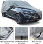 Leader Accessories SUV Car Covers for Automobiles All-Weather Limited Waterproof, Breathable Full-Exterior Covers for Indoor and Outdoor Use, Fits 207"-230" - Image 2