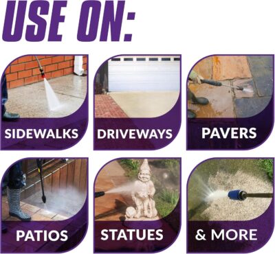 Simple Green Oxy Solve Concrete and Driveway Pressure Washer Cleaner, Purple, Unscented, 128 Fl.Oz - Image 6