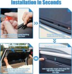 Car Window Shades for 2017-2023 Mazda CX-5 - Rear Side Window Sun Shade for Baby, Breathable Mesh Car Privacy Window Covers, UV Protection and Heat Insulation for Road Trips, Napping, Camping - Image 7