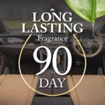 Luxury Perfume Scented Car Air Freshener - Hanging Essential Oil Diffuser with 90-Day Long-Lasting Fragrance, Premium Gift for Women(Pure white linen Scent, 2 x 8ml) - Image 6