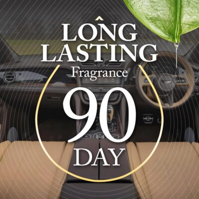 Luxury Perfume Scented Car Air Freshener - Hanging Essential Oil Diffuser with 90-Day Long-Lasting Fragrance, Premium Gift for Women(Pure white linen Scent, 2 x 8ml) - Image 6