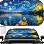 Windshield Sun Shade - Windshield Sun Shade Foldable Offers Ultimate Protection for Car Interior UV Protection Car