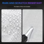 Car Cover Custom Fit for Toyota Camry 1996-2025,Honda Accord 2001-2025,6 Layers Truck Cover Waterproof All Weather for Automobiles,Outdoor Full Exterior Cover,Rain, Sun, Wind Protection,Silver - Image 4