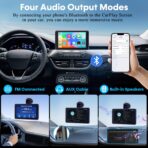 Carplay for Apple Portable Car Screen: Easy Setup 7 Inch Android Auto - Wireless Car Play Touchscreen with GPS Navigation,Bluetooth, FM,AirPlay Mirroring,Siri for Commuters and Older Cars - Image 4