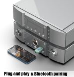 USB to Bluetooth Car Kit,Wireless Audio Adapter, Music Receiver for Home,Car Stereo Sound System,Portable Speskers,(Aux in) with 3.5mm Cable (H222 Green) - Image 2