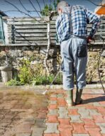 Electric Pressure Washer, 1850 PSI Max,1.0 GPM, 5" Wheels, 18M Cord/Hose Length Max, Power Washer for Patio, Car, Driveway, Fence & Home Cleaning - Image 6