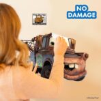 Disney Pixar Cars Wall Decals - 16" x 23" Tow Mater Vinyl Stickers for Bathroom Nursery Bedroom Decor - Peel and Stick Room Decorations - Image 4