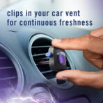 Febreze Car Air Freshener Vent Clip, Midnight Storm, 1 count, .06 oz - Image 5