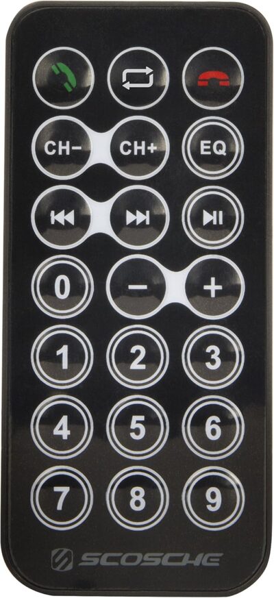 Scosche BTFM2A BTFREQ Universal Bluetooth Hands-Free Car Kit with Digital FM Transmitter and 10-Watt USB Car Charger, Stream Smartphone Audio - Image 4