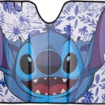 Plasticolor 002777R01 Disney Stitch Accordion Sunshade