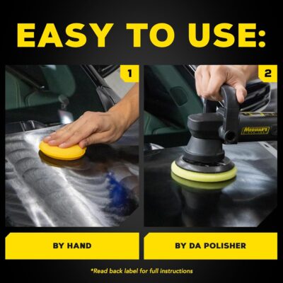Meguiar's Ultimate Polish – High-Gloss Polish for a Show Car Shine – Permanently Removes Light Swirls to Produce a Deep, Wet Reflection with a High Gloss Shine - Easy to Use, 16 Oz - Image 6