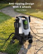 Pressure Washer, Power Washer with Foam Cannon,4 Quick Connect Nozzles, 23FT Hose High Pressure Washer for Cars, Fences, Patios, and Driveway - Image 4