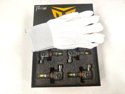 9005 9006 Bulbs Combo, 100,000LM 1200% Ultra Bright, True 1:1 Mini Halogen Size, Plug and Play No Adapter, HB3 HB4 Fog Light Conversion Kits, 85000+ Hours Lifespan, Pack of 4 - Image 4