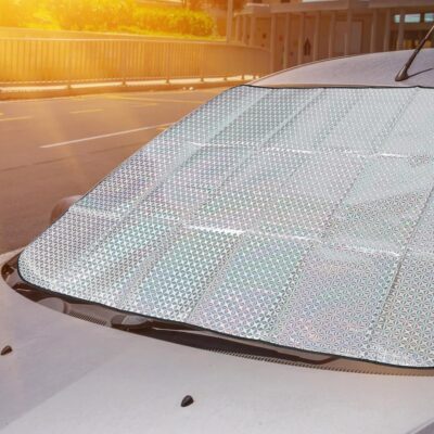 Magnetic Vehicle Sun Shade Windshield for Cars and Suvs, Thickened Front Window Sunshade with Heat Insulation and UV Protection, Auto Interior Accessory for Summer Driving - Image 5