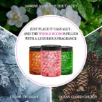 Fragrance Gel Beads Superior Aroma Air Freshener, Eliminates Odors in Cars, Offices, Pet Areas, Cabinets, Plant Based, 200g, Pack of 1, Jasimine and Lily of the Valley - Image 7