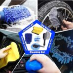 26Pcs Car Detailing Kit, Car Detailing Brush Set, Auto Detailing Drill Brush Set, Car Detailing Brushes, Car Wash Kit, Car Accessories For Men, Car Cleaning Tools Kit for Interior, Exterior, Wheels - Image 6