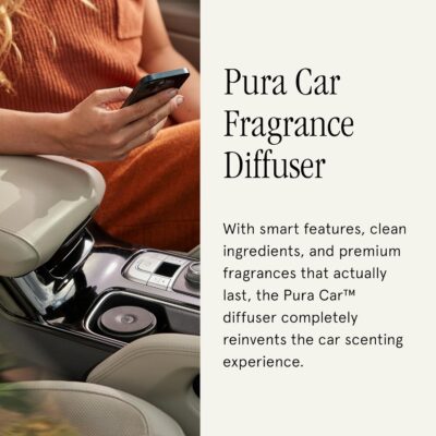Pura Car Diffuser - Portable Fragrance System - On/Off Controlled Through Car Acceleration - Adjustable Intensity Control Through App - Fragrances Sold Separately - Image 3