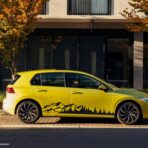 TOMALL 1 Pair 77.4'' Mountain Tree Forest Vinyl Decals for Car Body Door Side Auto Mountains Graphic Stickers Decoration for SUV Off-Road Vehicles Universal Stickers Accessories (B-Black-Large) - Image 4