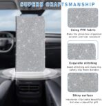 Ziciner Car Registration and Insurance Holder, Auto Card Document Glove Box Organizer with Magnetic Closure, Universal Vehicle Interior Accessories for Cars SUVs (Silver-Large) - Image 3