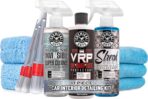 Chemical Guys Car Interior Detailing Kit - VRP Protectant, Nonsense Cleaner, Streak Free Glass Cleaner, 3 Detailing Brushes, 3 Towels, 2 Applicators, 11-Items