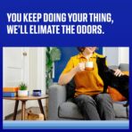 Ozium 8 Oz. 1 Pack Odor Eliminating Gel for Homes, Cars, Offices and More - Image 2