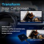 CarPlay TV Adapter - Convert Any Wired CarPlay to Wireless CarPlay - Plug in a TV Stick to Stream Netflix, YouTube, and More Right from Your car’s infotainment Screen - Image 2