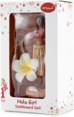 Dancing Hula Girl Dashboard Bobbleheads for Driver Dashboard Decorations Collection Figurines Gifts for Home Decoration Mini Size Doll Hula Dancer 4.72" High - Image 6
