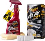 Meguiar's G191700 Smooth Surface Clay Kit, Safe and Easy Car Claying for Smooth as Glass Finish
