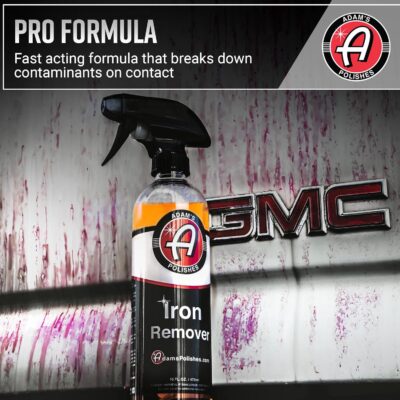 Adam's Iron Remover (16oz) - Iron Out Fallout & Stop Rust Remover Spray for Car Detailing Removes Iron Particles in Auto Paint, Wheels, Motorcycle, RV & Boat - Use Before Clay Bar, Wax or Car Wash - Image 2