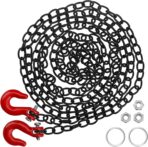 RC Simulation Fire Extinguishers Metal Trailer Tow Hooks Winch Hook w/Trailer Chain Decoration Part Compatible with Traxxas TRX4 Axial SCX10 Tamiya D90 1/10 RC Crawler - Image 6