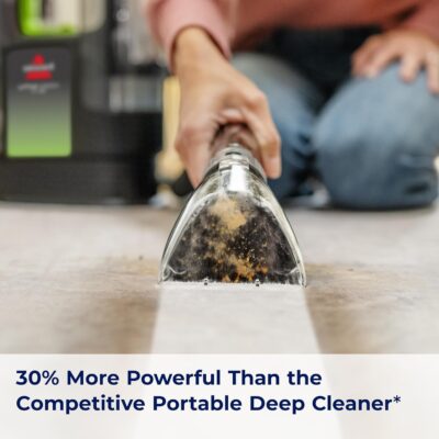BISSELL® Little Green® Max Pet Portable Carpet and Upholstery Deep Cleaner, Car/Auto Detailer, with Self-Cleaning Tough Stain Tool and Pet Hair Removal Tool (3860) - Image 3