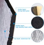 uxcell Heat Sound Deadening Insulation Mat Deadener Pad Car Auto Exhaust Muffler Hood Door Waterproof 394mil 6.4sqft 40x24inch for Car - Image 3