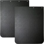 2PCS Universal Heavy Duty Polymer Mudflaps 24x30 Inch, Black Splash Guard Mudflap for Semi Trucks Tractor Trailer - Image 2