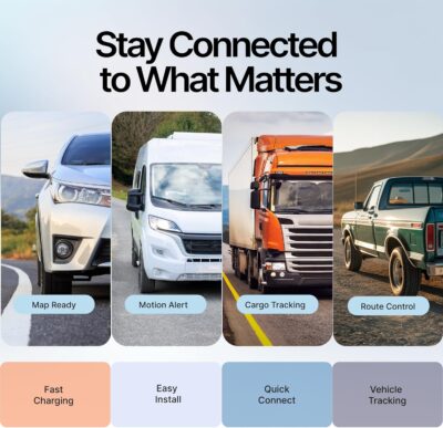 Brickhouse Security GPS Car Tracker - Hidden Tracker for Vehicles - Long Lasting Battery 140-Day LTE GPS Tracking Device for Vehicles with Magnetic Case & Extended Battery - Subscription Required - Image 5