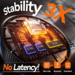 Wireless Carplay Adapter, 60% Smaller, 3X Auto-Connect, No Latency, Plug&Play, Bluetooth&WiFi, for Apple Carplay Wireless Adapter, Mini Dongle for iPhone 5~17 & 927+ Cars, USB A/C (Deep Black) - Image 5